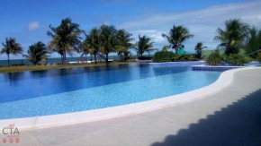 Casa de praia finamente decorada ,pé na areia e beira mar